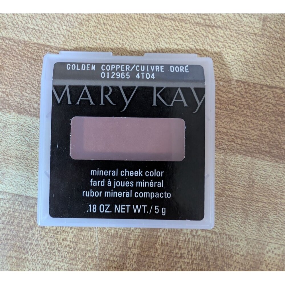 Mary Kay Mineral Cheek Color Blush GOLDEN COPPER 012965 4104 New Discontinued